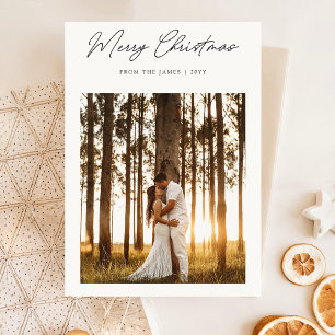 Moderne Weihnachten   Elegant Boho Simple Foto