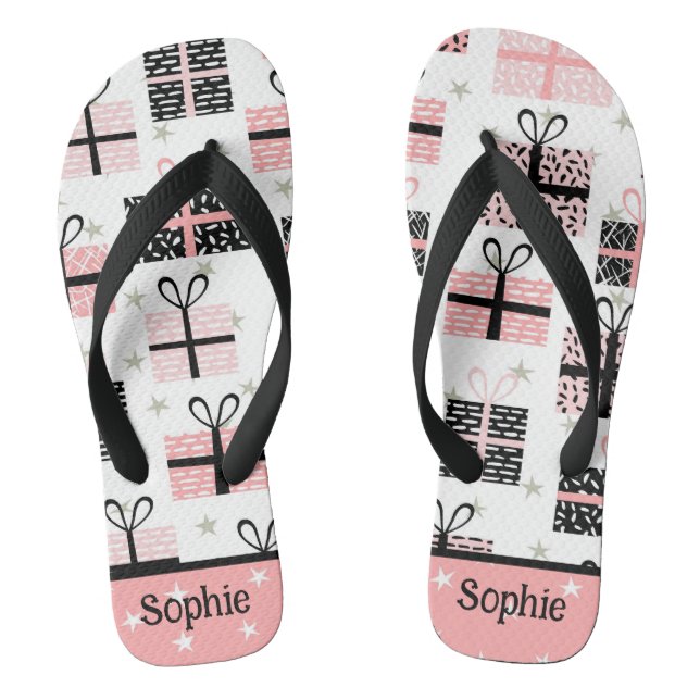 Moderne Weihnachten Flip Flops (Fußbett)