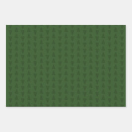 Moderne Weihnachten Geschenkpapier Set