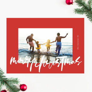 Moderne Weihnachten in Weiß & Rot Foto