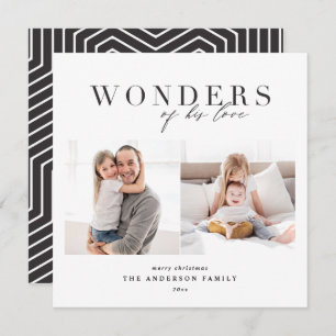 Moderne Weihnachten mit religiösem Chic und vielen