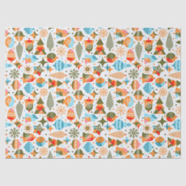 Moderne Weihnachten Seidenpapier