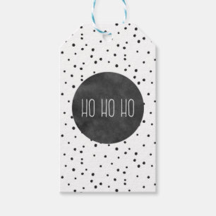 Moderne Weihnachts-HO HO HO Geschenk-Umbauten Geschenkanhänger