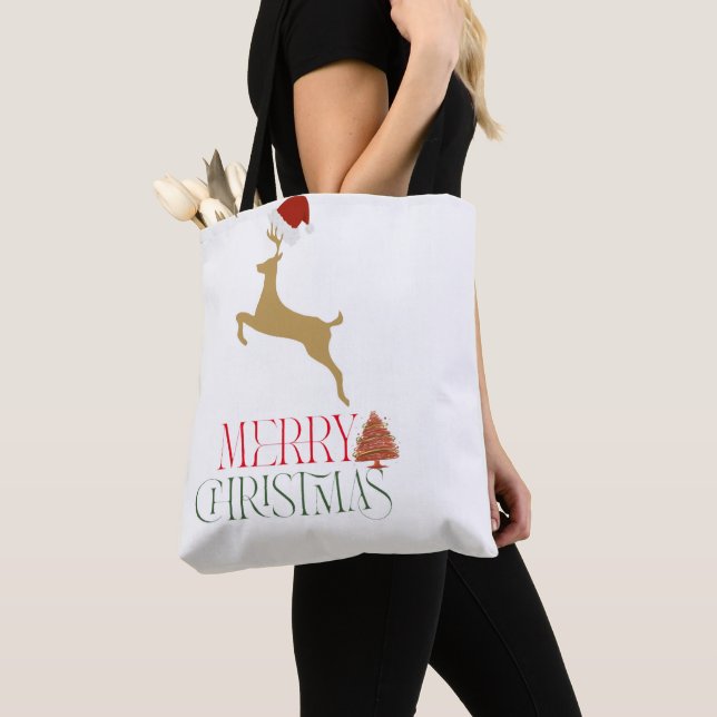 Moderne Weihnachts-Tasche Weihnachten (Von Nahem)