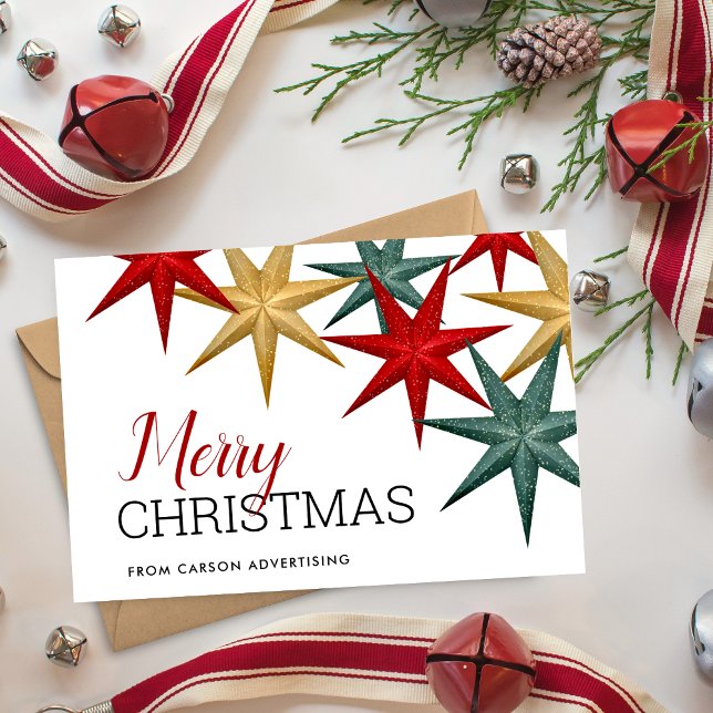 Moderne Weihnachts-Weihnachtskarte (Von Creator hochgeladen)