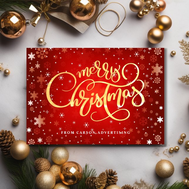 Moderne Weihnachts-Weihnachtskarte Feiertagskarte (Von Creator hochgeladen)