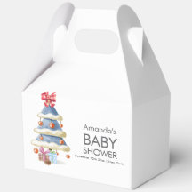 Moderne Weihnachtsbaum-Babyparty im Winter 