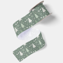 Moderne Weihnachtsbäume Sage Green