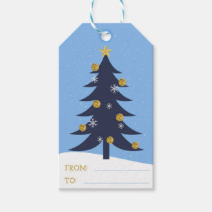 Moderne Weihnachtsbaume Weihnachten Geschenkanhänger