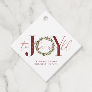 Moderne Weihnachtsfreuden für den Weltkrieg Geschenkanhänger