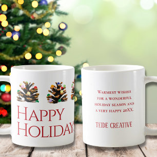 Moderne Weihnachtsgeschenk-Tasse Kaffeetasse