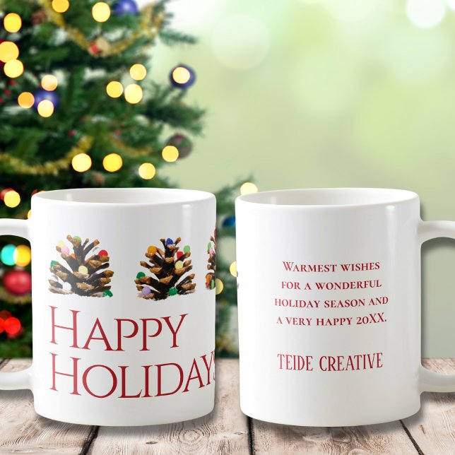 Moderne Weihnachtsgeschenk-Tasse Kaffeetasse (Von Creator hochgeladen)