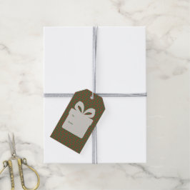 Moderne Weihnachtsgeschenke Design Urlaub Geschenkanhänger