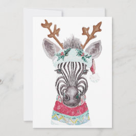 Moderne Weihnachtsgeschenkidee Einladung