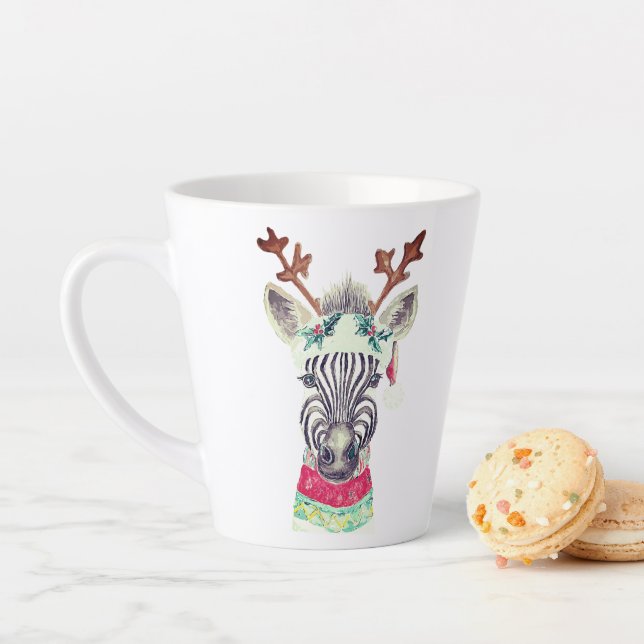 Moderne Weihnachtsgeschenkidee Latte Tasse (Beispiel)