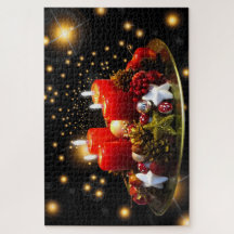 Moderne Weihnachtskandeln Chic