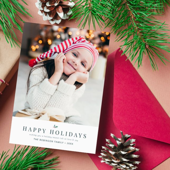 moderne Weihnachtskarte Feiertagskarte (Von Creator hochgeladen)