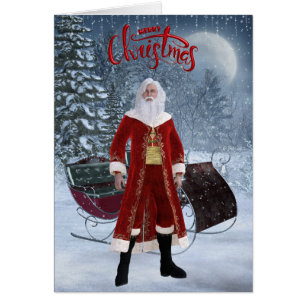 Moderne Weihnachtskarte und Weihnachtskarte