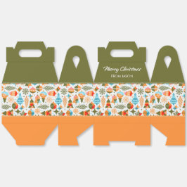 Moderne Weihnachtspension Geschenkschachtel