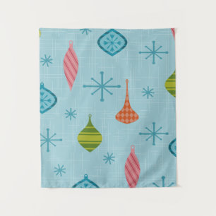 Moderne Weihnachtsschmuck aus dem Mittelalter Wandteppich