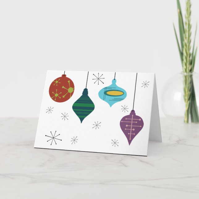 Moderne Weihnachtszwiebeln aus dem Mittelalter Feiertagskarte (Vorderseite)