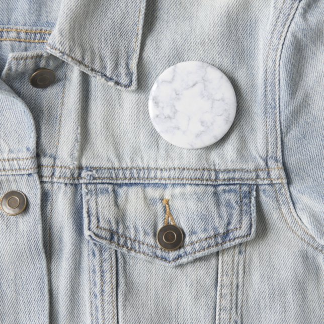 Moderne weiße Marmor Button (Beispiel)