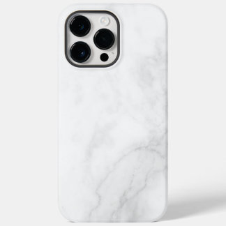 Moderne weiße Marmor Case-Mate iPhone 14 Pro Max Hülle