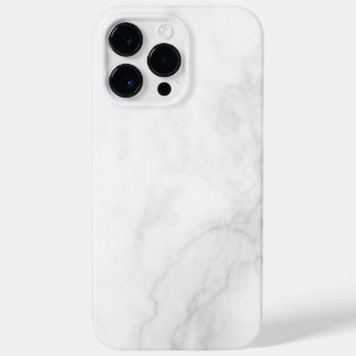 Moderne weiße Marmor Case-Mate iPhone 14 Pro Max Hülle