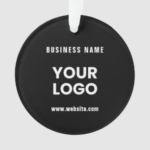 Moderne Werbe-Logo & Text   Bearbeitbare Farbe Ornament