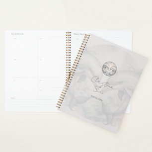 Moderne Whimsy-Delphine-Hochzeit Planer