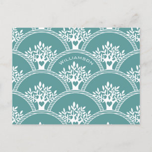 Moderne Wiedersehen Postkarte