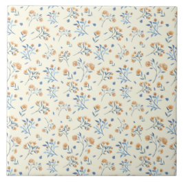 Moderne Wildblume Keramik Tile Fliese