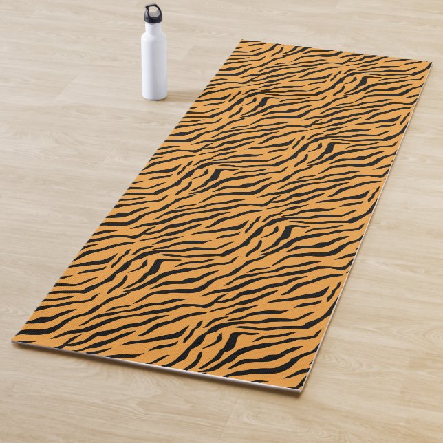 Moderne Wildtiger-Muster Yogamatte (Beispiel)