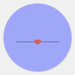 Moderne Winkeln machen aus Ihnen Runder Aufkleber