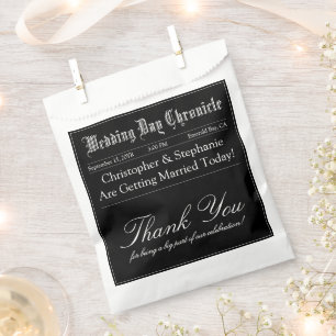 Moderne Winterfrühlingssommer Klassische Schrift Geschenktütchen