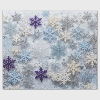 Moderne Wintermuster 2022 Geschenkpapier