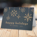 Moderne Winterschneeflocken Weihnachten<br><div class="desc">Design setzt sich aus modernen Winterschneeflocken Weihnachten zusammen. Hier finden Sie: http://www.zazzle.com/store/selectpartysupplies</div>
