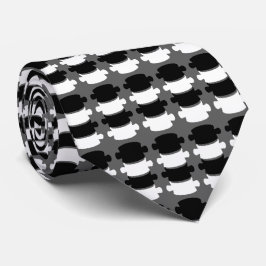 Moderne Wirbel-Logo-Chiropraktor-Hals-Krawatte Krawatte