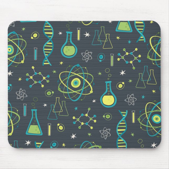 Moderne Wissenschaft des Mitteljahrhunderts Mousepad (Vorne)
