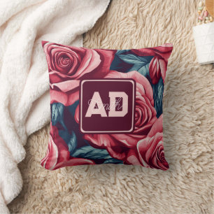 Moderne Wohngestaltung Rose Familienpilz Kissen