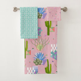 Moderne Wüste des Mittelalters Badhandtuch Set