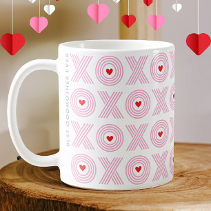 Moderne XOXO Valentine's Day Godmutter Kaffeetasse