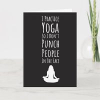 Moderne Yoga-Karten für ihre Meditation