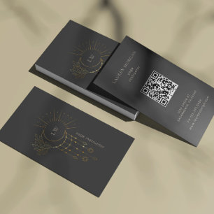 Moderne Yoga Studio Business Card Visitenkarte