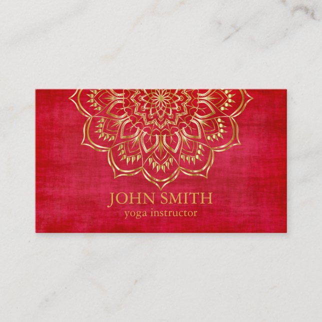 Moderne Yoga-Yoga-Trainingstätigkeiten Aquamarin & Visitenkarte (Vorderseite)