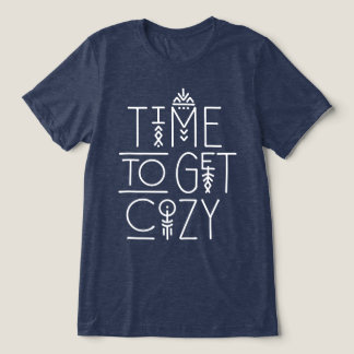 Moderne Zeit für gemütliche Gestaltung Tri-Blend Shirt