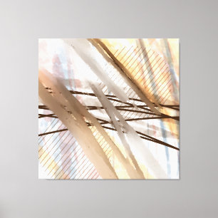 Moderne zeitgenössische abstrakte Kunst Leinwanddruck