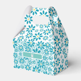 Moderne zeitgenössische Daisy-Blume Geschenkschachtel