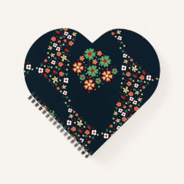 Moderne zeitgenössische Liebe Notizbuch