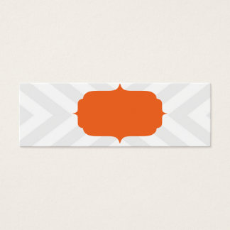 MODERNE ZICKZACK SKINNY CARD